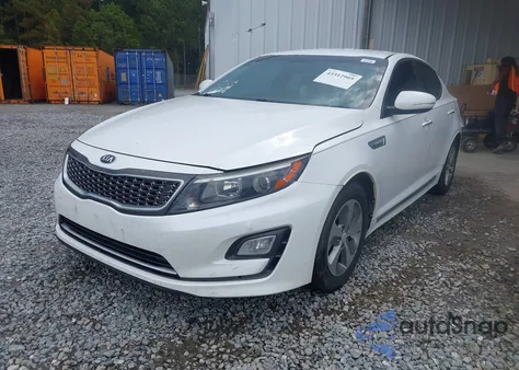 2015 Kia Optima Hybrid из США, поврежденный, VIN KNAGM4AD8F5089305